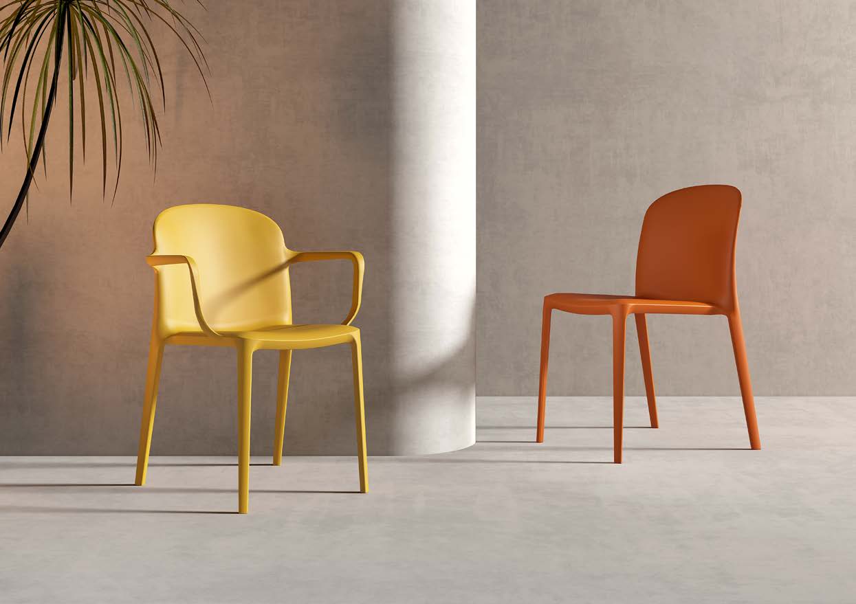 BW-150 / BW-150F plastic chair catalogue page 15